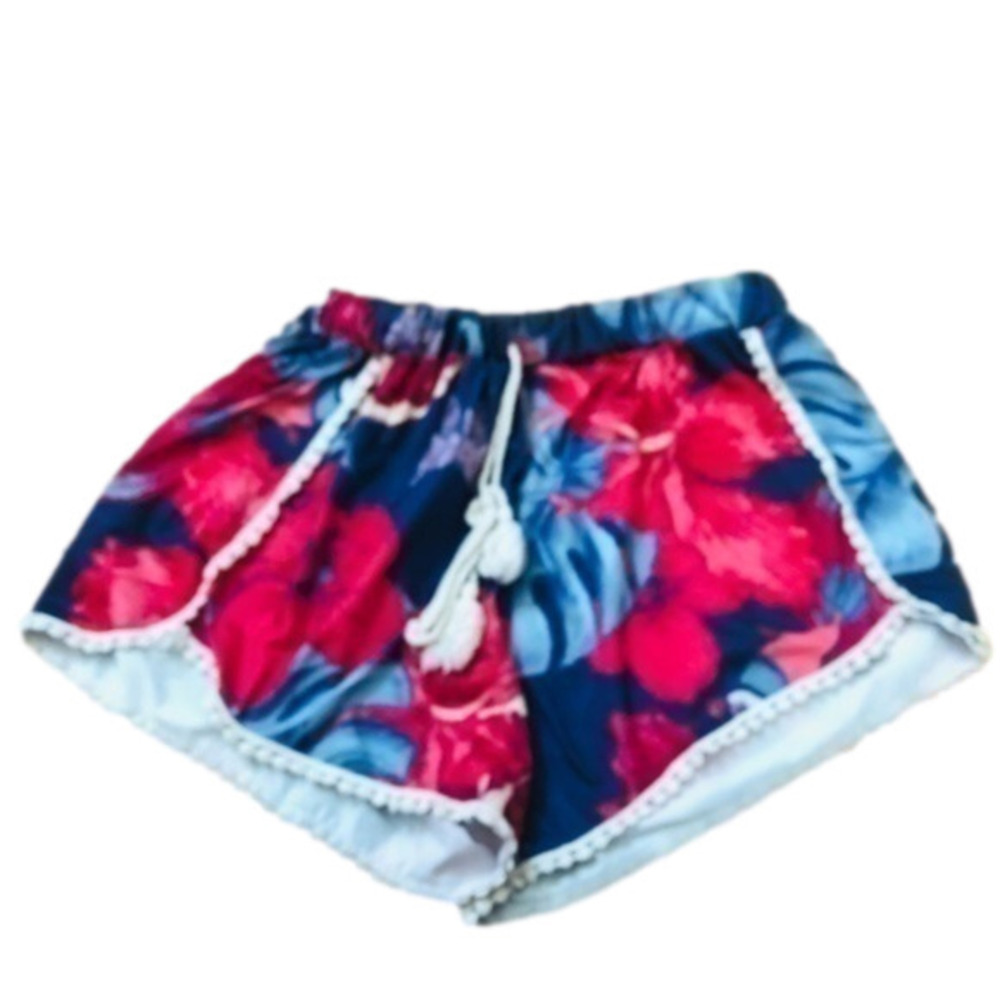 Janize Tassel Front Bohemian Sleep Shorts Size M
